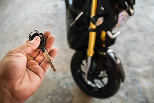 Motorcycle locksmith on sale